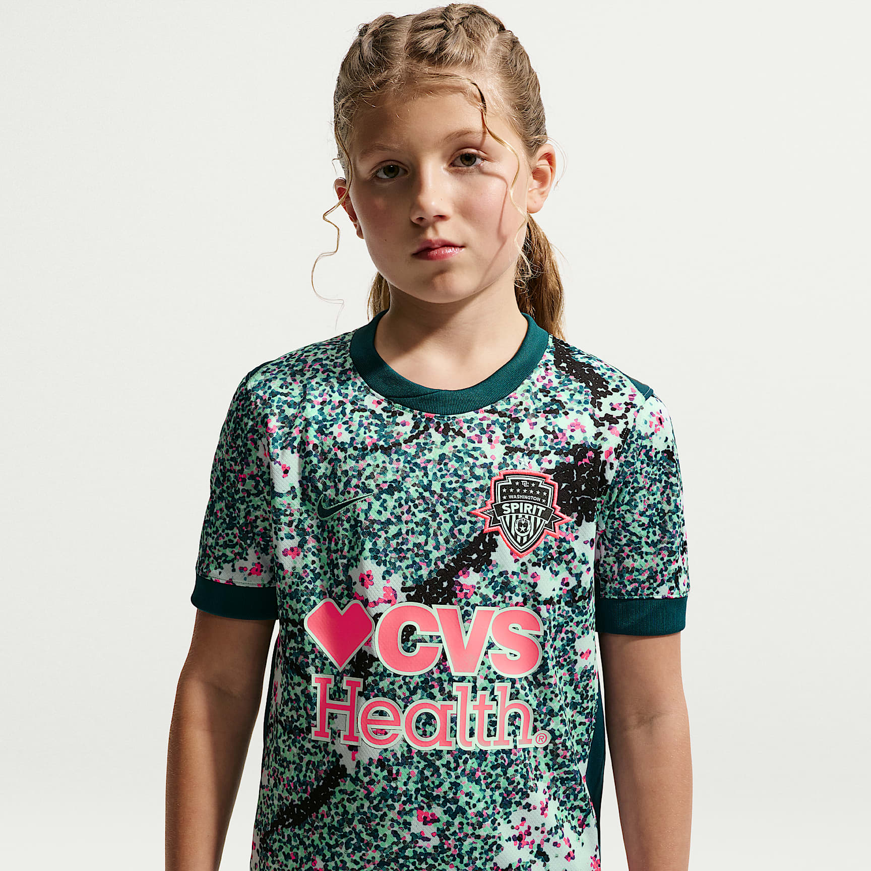 ワシントン　ブレッツ　ユニホーム Washington Spirit Stadium Edition Big Kids' Nike Dri-FIT Replica